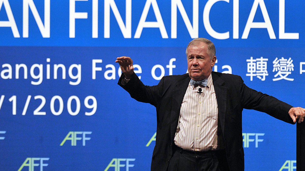 Jim Rogers, chairman of Rogers Holdings.