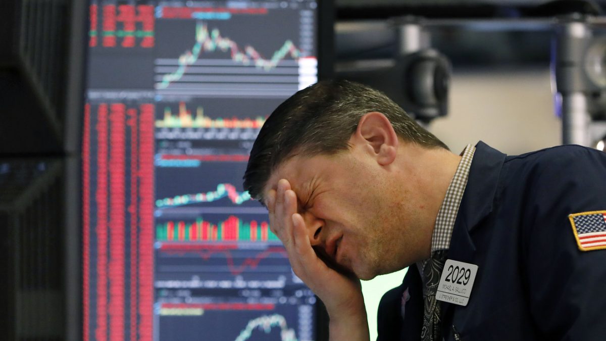 A bear is mauling the stock market 